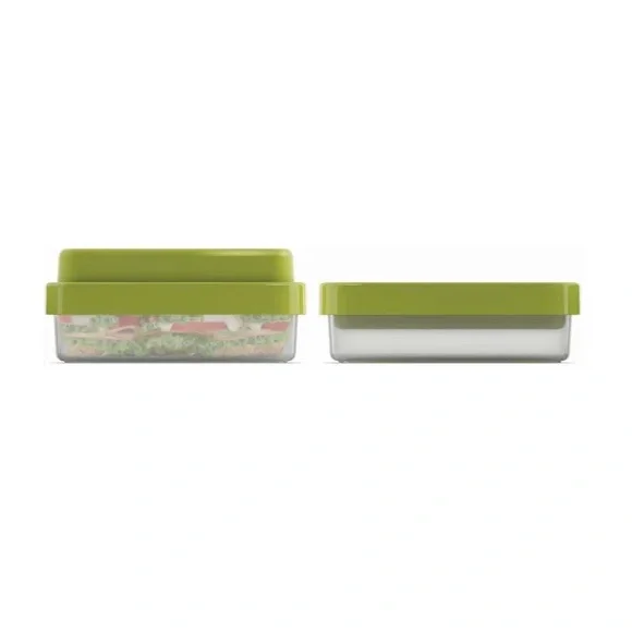 Joseph Joseph GoEat Compact 2-in-1 Lunch Box, Green - Picture 3 of 14